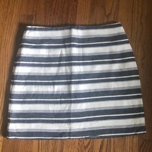 Loft Striped Skirt- 8P